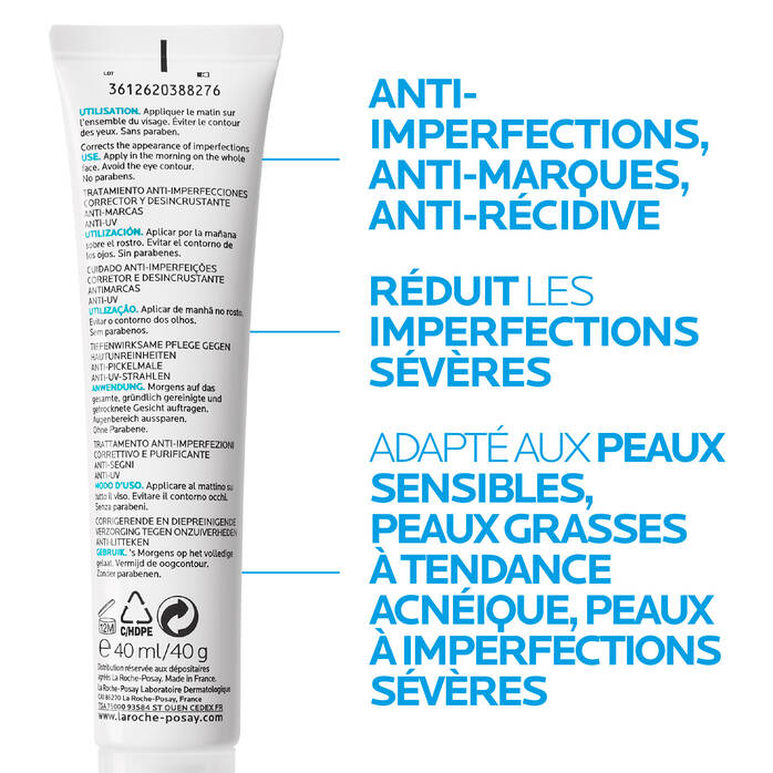 LA ROCHE-POSAY EFFACLAR DUO (+) SPF 30 SOIN ANTI-IMPERFECTIONS