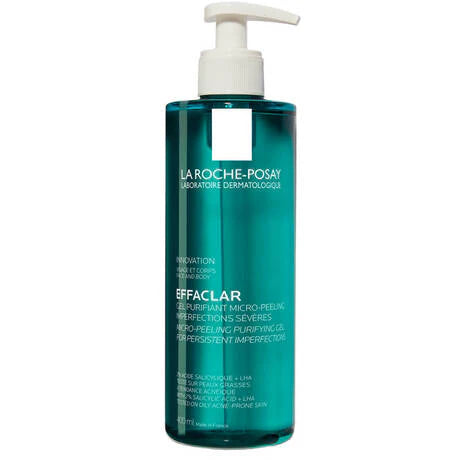 LA ROCHE-POSAY GEL PURIFIANT MICRO-PEELING "EFFACLAR" 400ML
