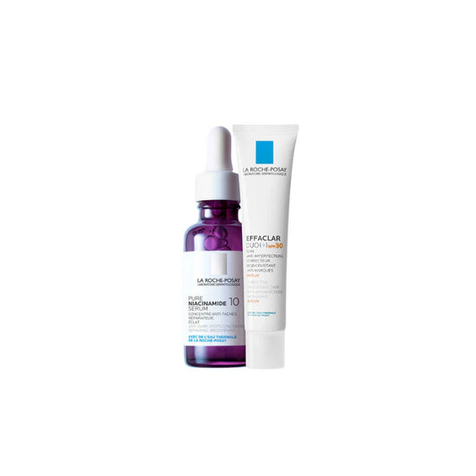 ROUTINE DUO ANTI-IMPERFECTION EFFACLAR SÉRUM NIACINAMIDE BY LA ROCHE-POSAY