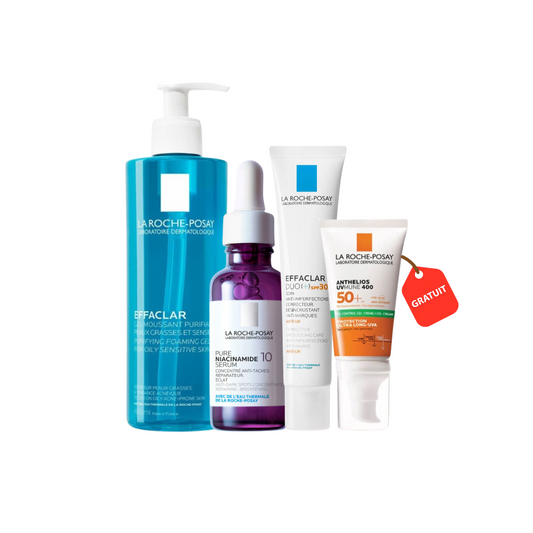Routine Peau Claire et Radieuse de la roche posay